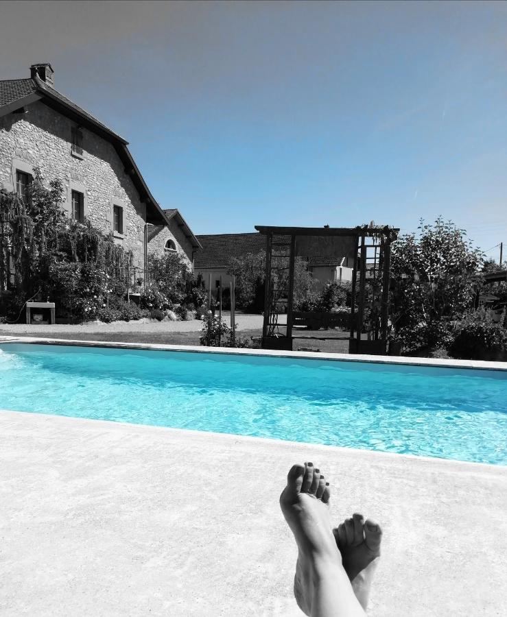 Escapade Champetre Bed and Breakfast Hauteville-sur-Fier Exterior foto